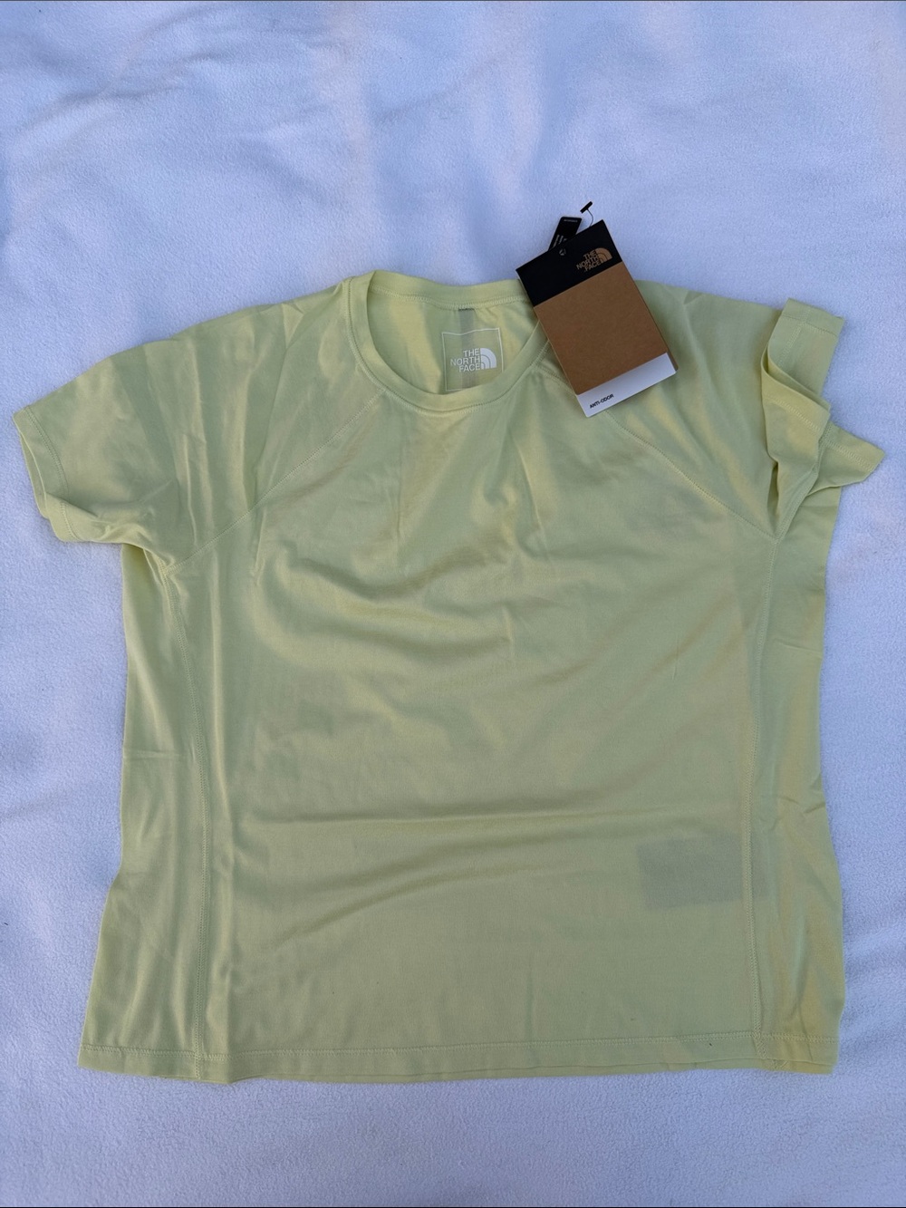 The North Face Women’s Short Sleeve Crew - Pale Yellow